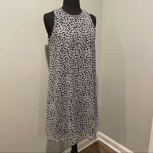 Tommy Hilfiger Black Trapeze Chiffon Dress